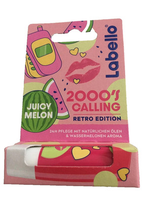 Labello 2000's Calling Retro Edition Lip Balm 4,8 g - Juicy Melon NEU