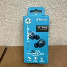 JLab Audio EBGOAIRRBLK82 In the Ear Headphones - Black Sealed