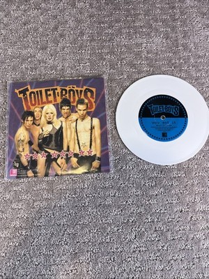 The Donnas / Toilet Boys   Get You Alone / You Got It -  7'' WHITE VINYL - NM/NM