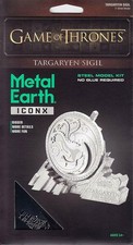 Game Of Thrones Targaryen Sigil Collectable Fascinations Metal Earth ICX120