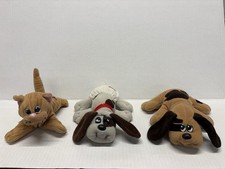 Vintage Pound Puppies 1985 New Borns - 2 Pups With One Diaper And 1- Pound Purry