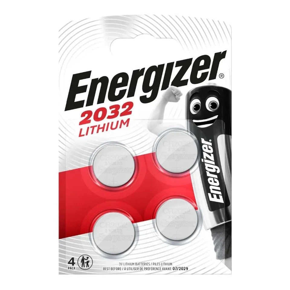ENERGIZER Blister de 4 Piles Lithium CR 2032 Maxi - Photo 1/1