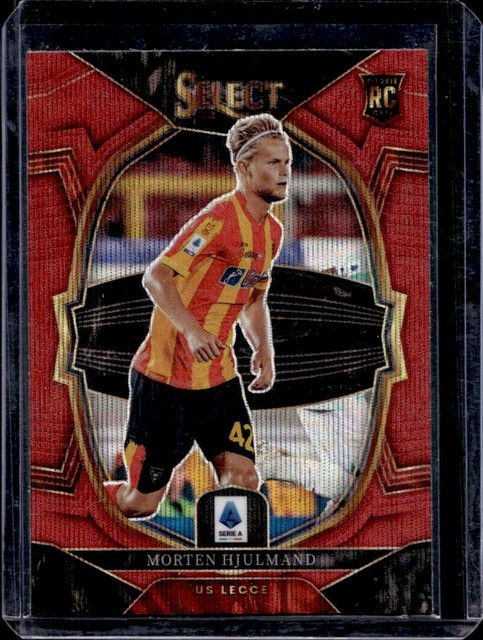 2022-23 Panini Select Serie A Morten Hjulmand RC Red Wave #54 Rookie