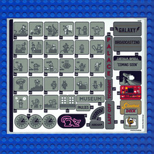 New LEGO Batman The Animated Series Gotham City 76271 Sticker Sheet 2 Qty 1