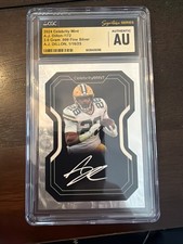 AJ Dillon Auto Celebrity Mint 3 gram Silver Mintage /172 Hand Signed Signature