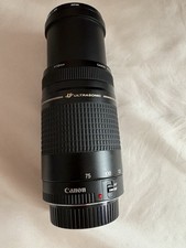 Canon EF 75-300mm f/4-5.6 Telephoto Zoom Lens, 58mm Diam + Circular Polariser