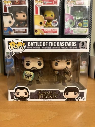 Funko Pop! Game Of Thrones Battle Of The Bastards (Jon Snow & Ramsay Bolton)