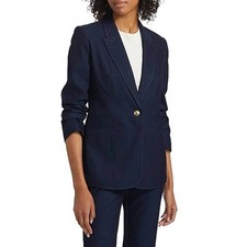 Elie Tahari Tailored Gavin Peak Label Blazer Size 8
