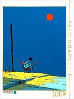 Calvendo Puzzle Nighttime Blues | 1000 Pieces, Finished Size 25.2 × 18.9 In (64