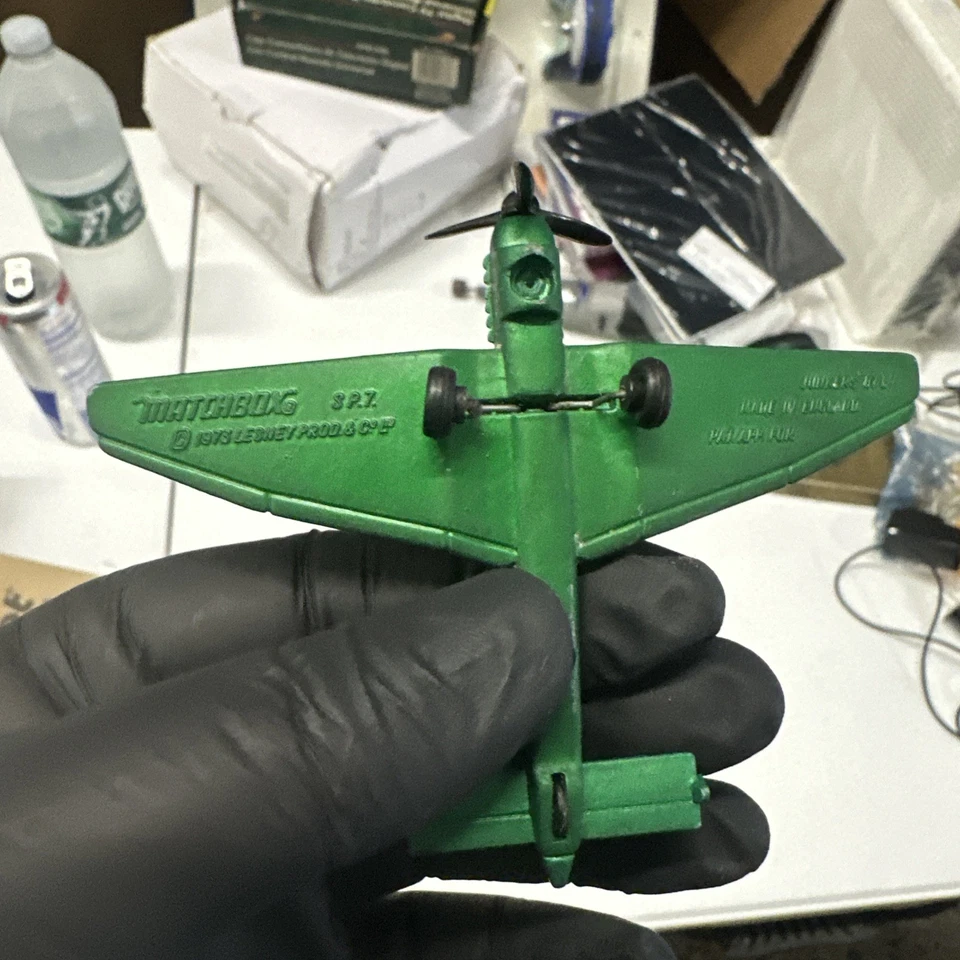 1973 Vintage Matchbox Diecast Airplane SP7 Junkers German Plane 87B Lesney Corp - Image 4 of 4