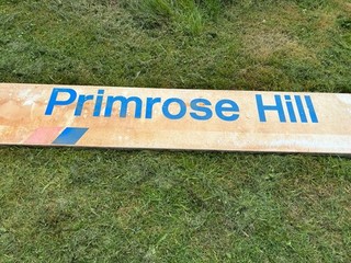 NSE Railway Station Sign Primrose Hill (Closed 28/09/1992)