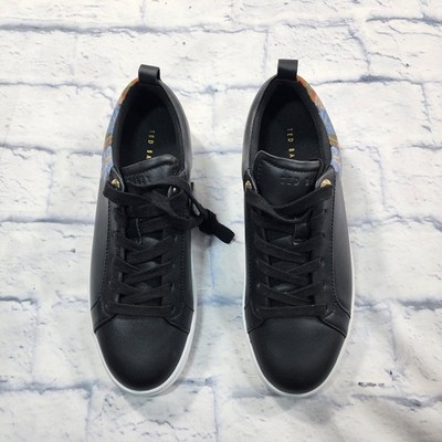 Ted Baker London WOMENS SIZE 7 Ralison Sneaker Black Leather