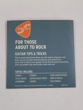 First Act: For Those About to Rock Guitar Tips Tricks CD 2006