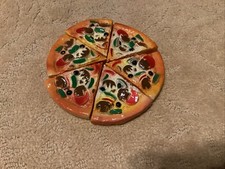 Vintage 1988 MT Pizza Hut Realistic Prop Play Food Whole Supreme Pizza
