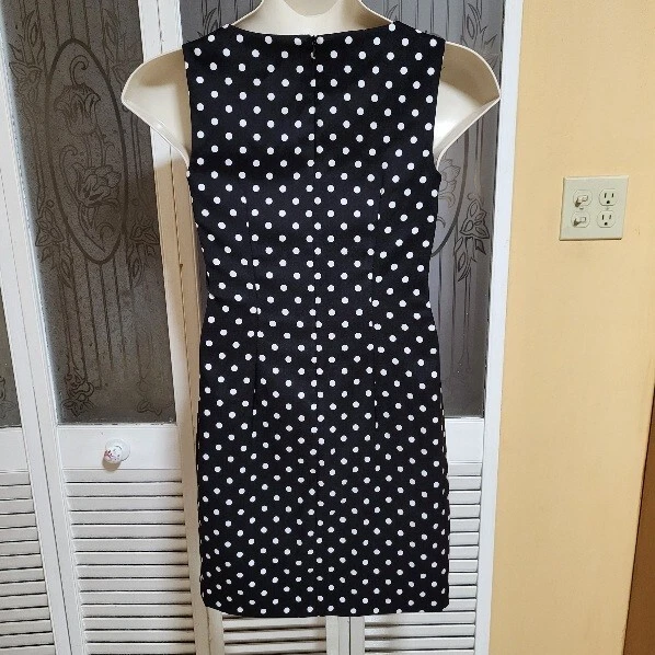 Bellissimo abito da donna ALYX bianco e nero a pois taglia 6