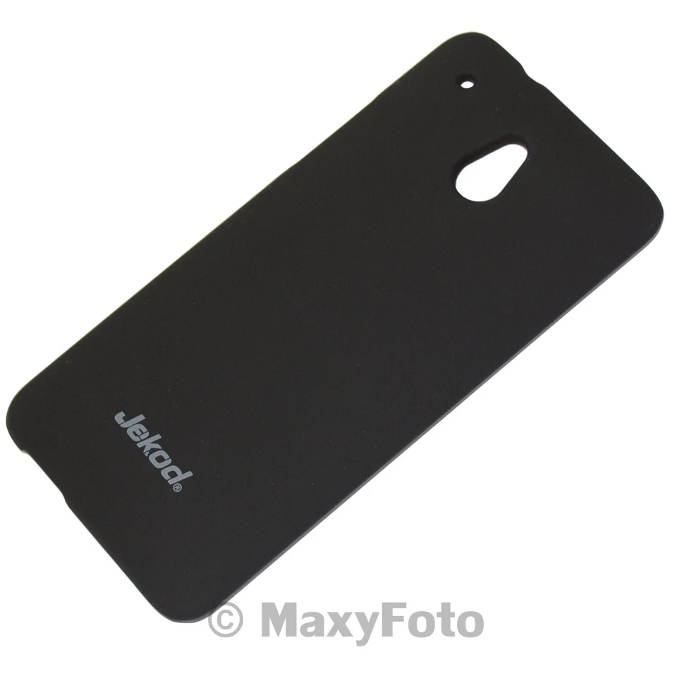 CUSTODIA JEKOD ORIGINALE SUPER COOL CASE COVER PER HTC ONE MINI M4 NERA BLACK - Immagine 2 di 4