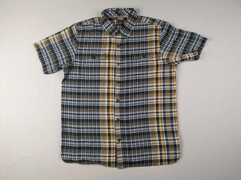 outdoor-research lager plaid button up shirt