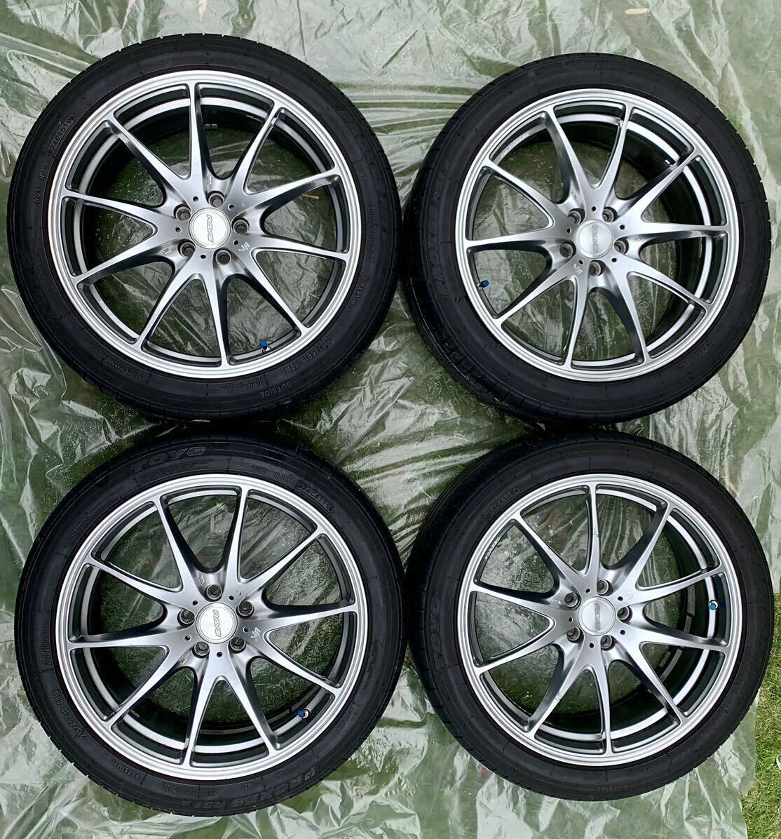 激レア】RAYS VR G25鍛造ホイール 18㌅ ジュリエッタ別注モデル RAYS