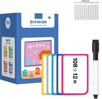 Mathematical Training Oral Arithmetic Cards, Reusable Math Thinking Train Cards