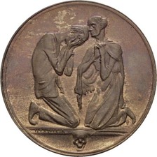 Saksonia Not Inflation 1923 48mm/ 20,8g Oryginalna moneta wiewiórkowa #ZWI567