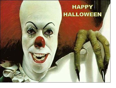 A4 horror Chucky Doll Halloween/Glaseado Cumpleaños Pastel Topper 