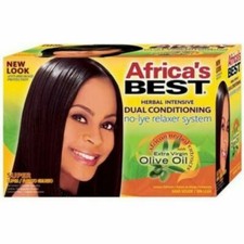 Africa's Best Herbal Intensive Dual Conditioning No-Lye Relaxer System