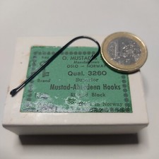 100X MUSTAD 3260 Aberdeen Hak Longline Węgorz Dorsz Butt Hak na smycz 