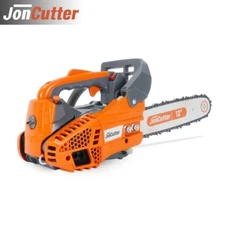 US 25.4cc JonCutter Gasoline Chainsaw Power Head With 12 Saw Chain and Guide Bar