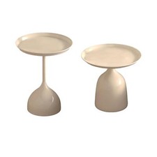 Small Round Side End Table Decoration Bedside Table Couch Table Drink Cocktail