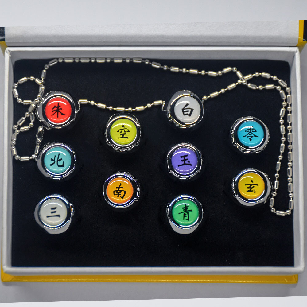 Anillos para miembros Naruto 10 ud. Akatsuki nuevos11