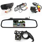 Mirror Lcd Car Rear View Mirror Monitor Backup Camera Ccd Parking Reversing