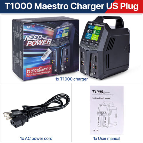 SKYRC T1000 RC Battery Charger for 1-6S Lipo Battery Balance Charger/Discharger - Picture 23 of 29