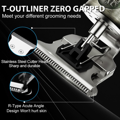 SEJOY Men's Styling Electric Hair Trimmer Cordless Clippers Beard Shaver Cutting - Picture 8 of 13