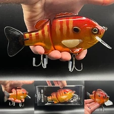 deps Bulldoze 160 Swimbait Floating #06 Red Gill 6.4” 3.5 Oz Bass Fishing Lure