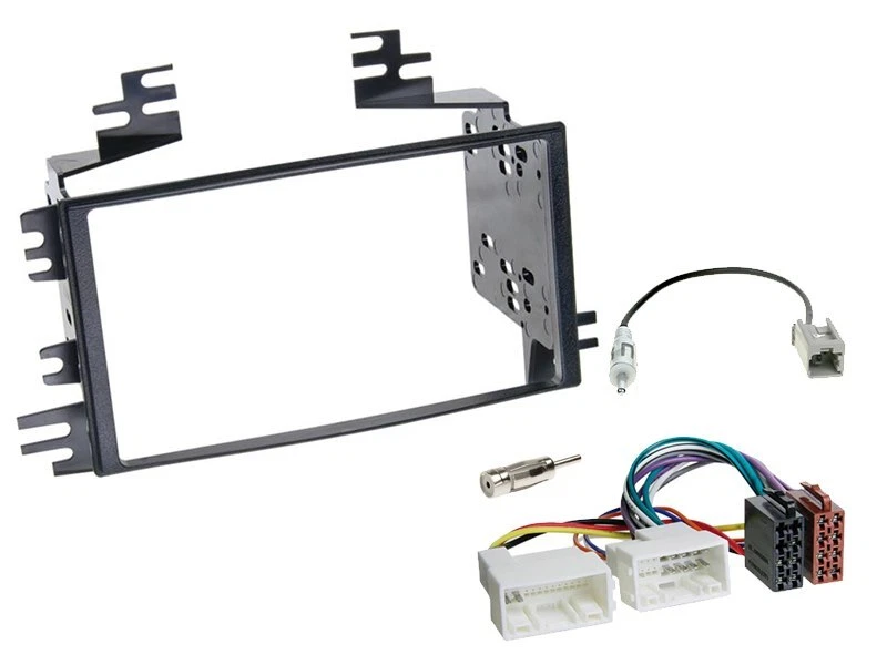 JVC Bluetooth 2DIN DAB+ Autoradio für KIA Sportage 2005-2009 schwarz - Bild 2 von 4