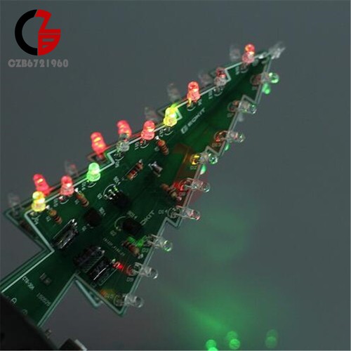 7 Colors Rotating Colorful Music Christmas Tree LED Water Lamp+Breathing Light - Picture 16 of 44