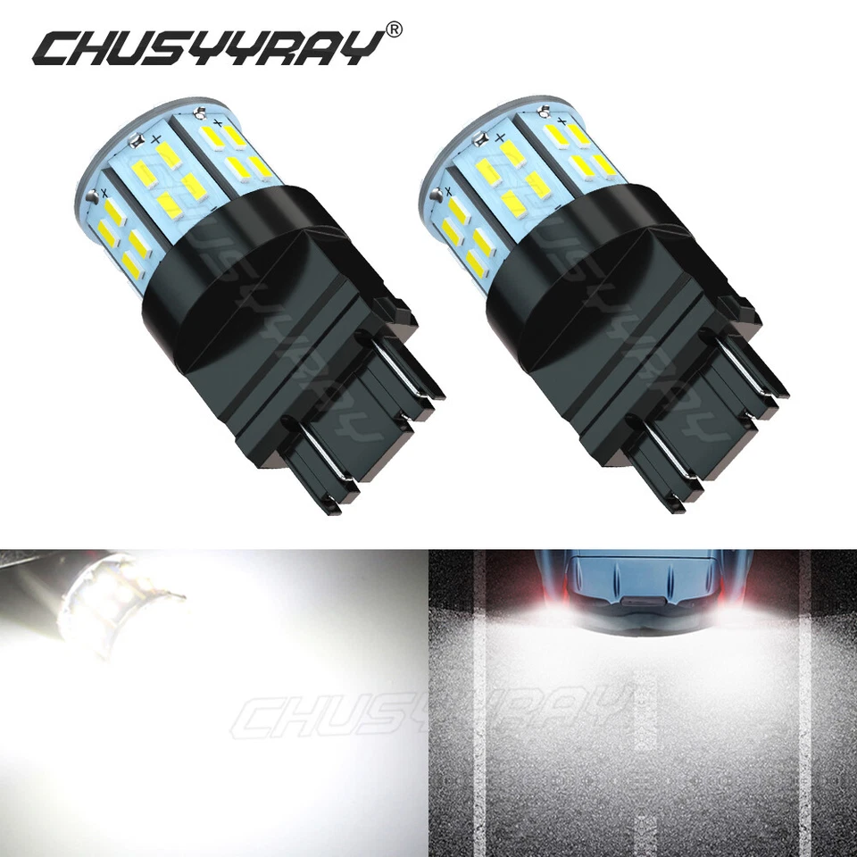 LED 3157 Fog Light Bulb DRL Running Light for Hummer H2,Cool Light 6000K Bright - Image 3 of 4