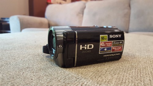 sony handycam hdr-cx160 high definition camcorder with case