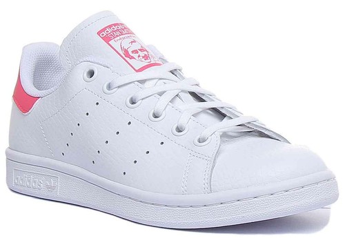 stan smith white leather trainers