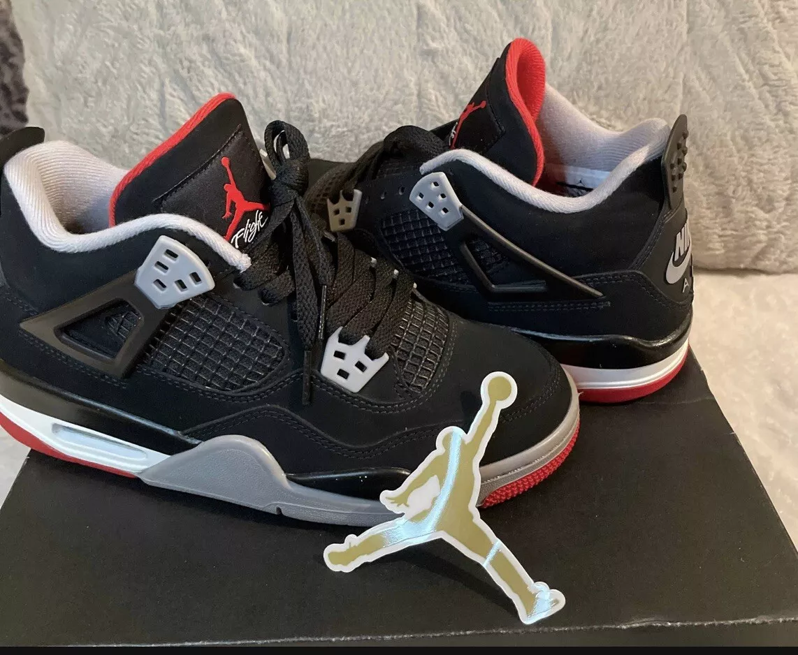 Air Jordan 4 Retro OG GS 'Bred' 2019