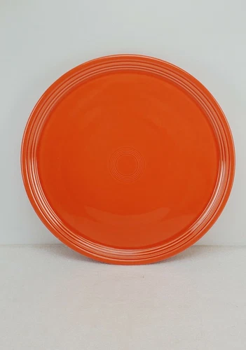 PIZZA cookie TRAY PLATE poppy orange FIESTAWARE FIESTA 15" NEW