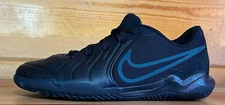 Kids/Mens Nike Legend 10 Academy IC Indoor Soccer Shoes Size 5.5 BLACK