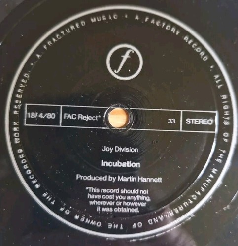 Joy Division Komikino UK 33rpm 7" Flexi Disc Factory Records FAC 28 1980 - Picture 9 of 15