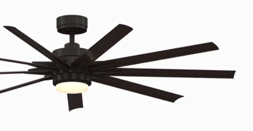 New 84" Odyn Fanimation Ceiling Fan Remote Control Black FPD8159BLW - Image 2 of 4