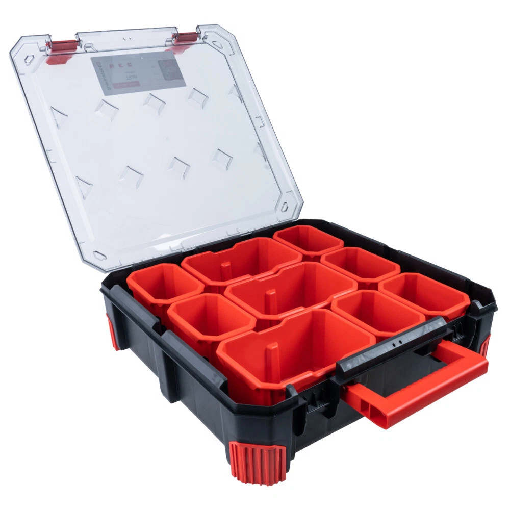Sortimentsbox Titan Organizer groß aus Kunststoff Sortimentskasten 