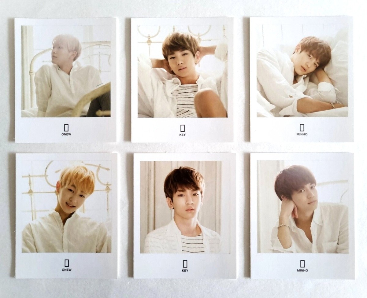 SHINEE COEX Artium Polaroid Card Official Photocard KPOP Onew Key