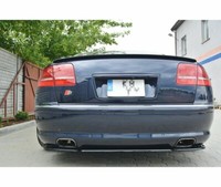 CUP Diffusor Ansatz Schwarz FüR A8 S8 4E D3 Heckansatz Heck Splitter DTM -Vb ABS