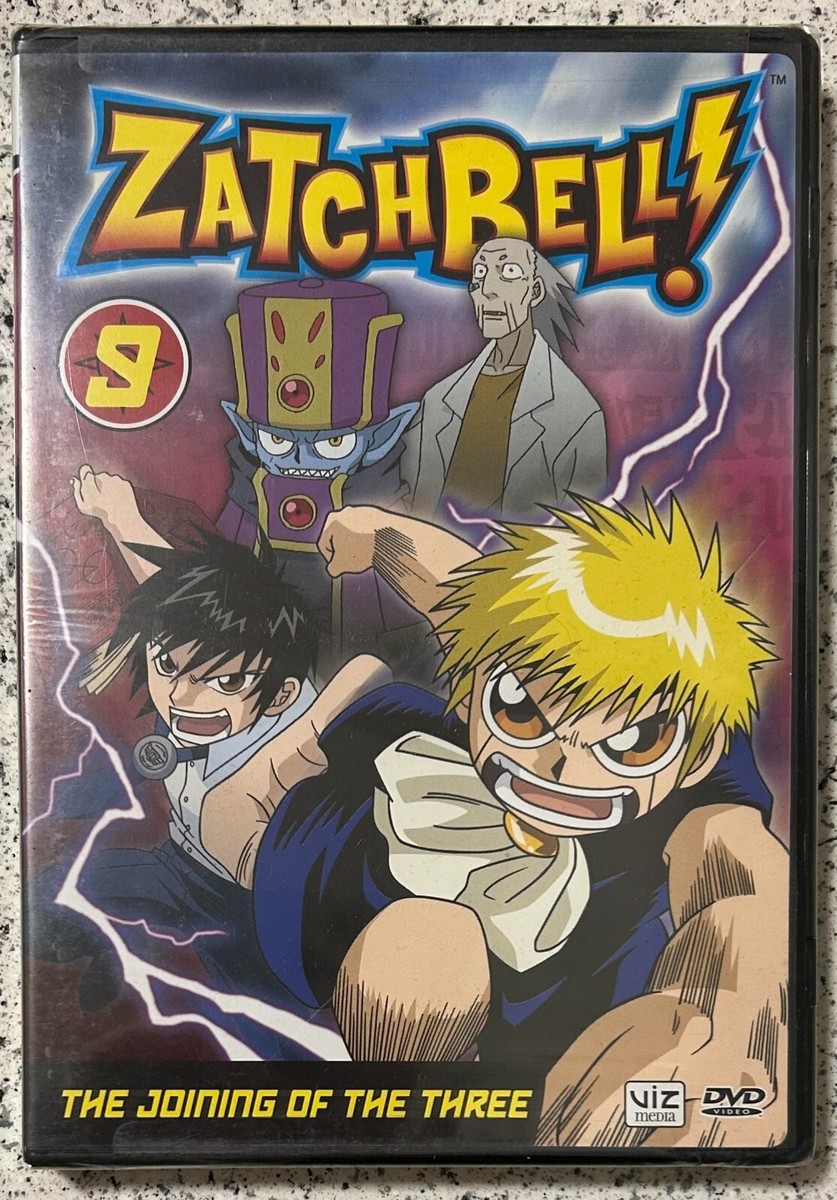 Zatch Bell! Vol The Joining of The Three New Anime DVD Viz Media