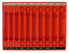 Tool Sorter Socket Organizer - Red