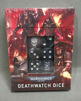 Games Workshop Warhammer 40k Deathwatch Würfel Set Neu Sealed WH40K 2020 Neu in OVP Box